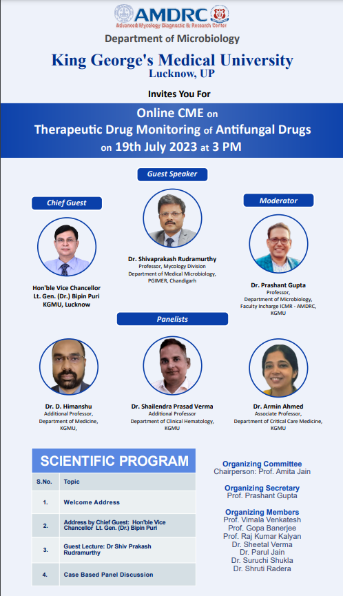 Online CME on Therapeutic Drug Monitoring of Antifungal Drugs